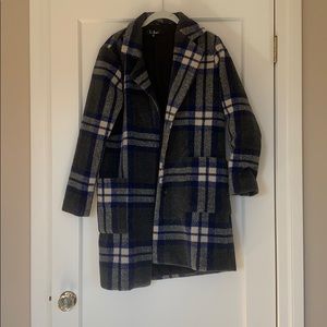 Lulus Plaid Coat